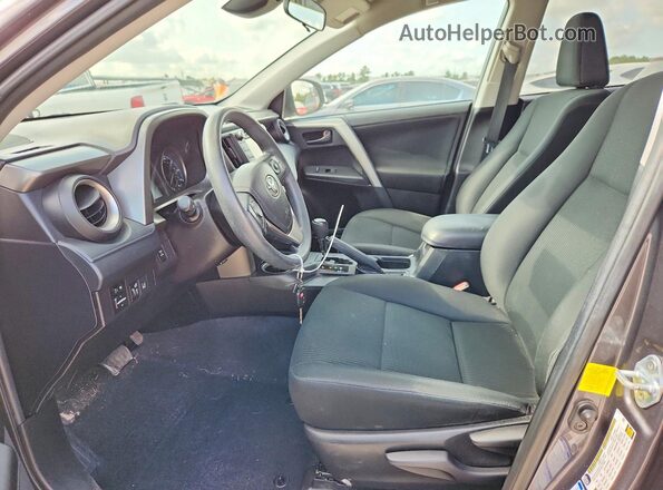2T3BFREV6HW643279 2017 TOYOTA RAV4 Серый Вид салона спереди