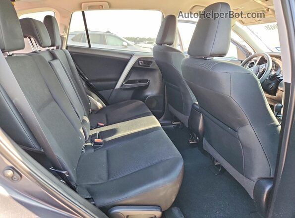 2T3BFREV6HW643279 2017 TOYOTA RAV4 Серый Вид задних сидений