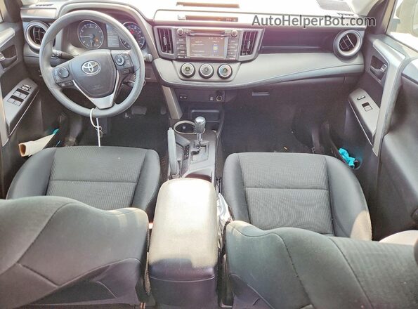 2T3BFREV6HW643279 2017 TOYOTA RAV4 Серый Вид панели приборов