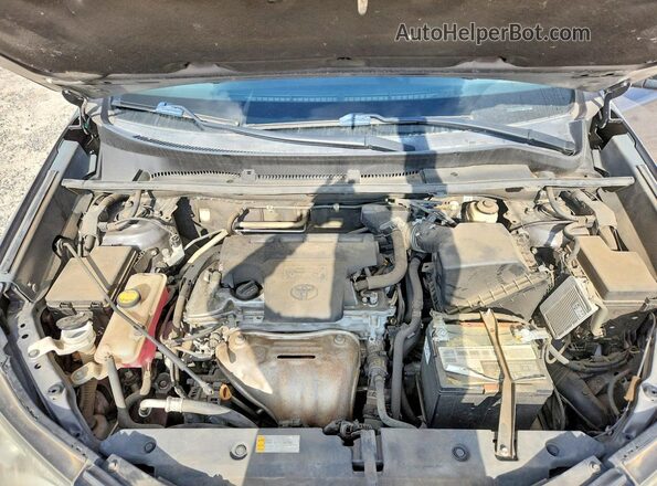2T3BFREV6HW643279 2017 TOYOTA RAV4 Серый Вид задней части салона