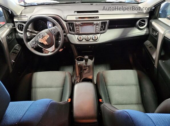 2T3BFREV6HW659255 2017 TOYOTA RAV4 Burgundy Vista del salpicadero