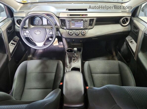 2T3BFREV6JW765551 2018 TOYOTA RAV4 Black Առջևի վահանակի տեսք