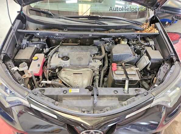 2T3BFREV6JW765551 2018 TOYOTA RAV4 Black Շարժիչի բաժամունքի տեսք