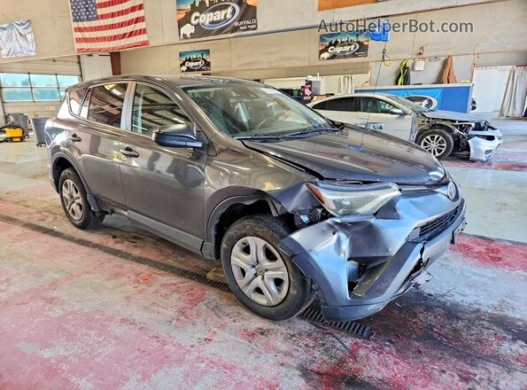 2T3BFREV6JW776565 2018 TOYOTA RAV4 Gray Delantero derecho