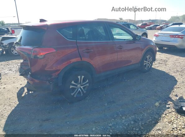2T3BFREV6JW781202 2018 TOYOTA RAV4 Red Tył prawy