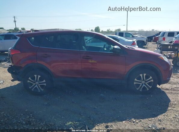 2T3BFREV6JW781202 2018 TOYOTA RAV4 Red Widok wnętrza 360 stopni