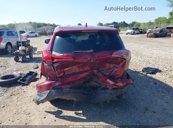 2T3BFREV6JW781202 2018 TOYOTA RAV4 Red 