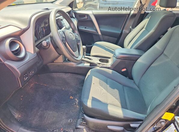 2T3BFREV6JW858151 2018 TOYOTA RAV4 Black Front interior view
