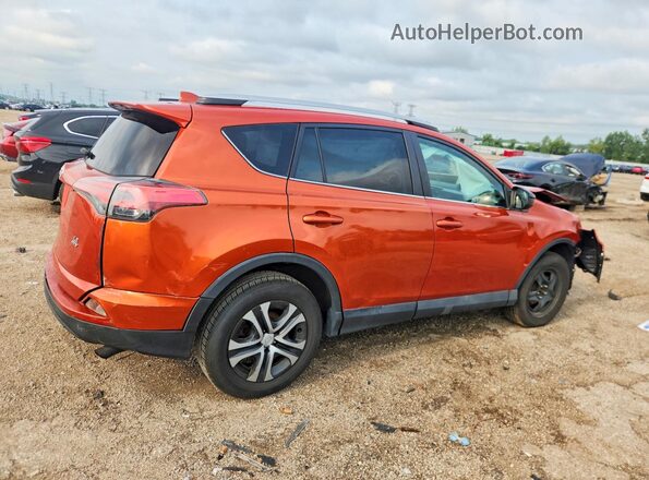 2T3BFREV7GW460262 2016 TOYOTA RAV4 Оранжевый Задняя правая четверть