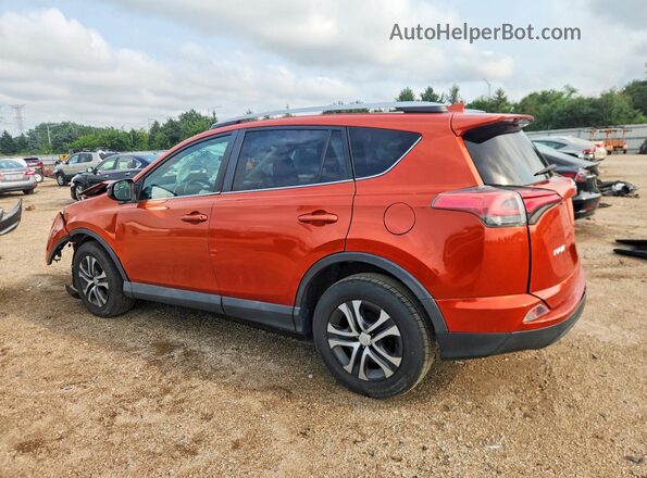 2T3BFREV7GW460262 2016 TOYOTA RAV4 Оранжевый Задняя левая четверть
