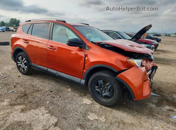 2T3BFREV7GW460262 2016 TOYOTA RAV4 Оранжевый Передняя правая четверть