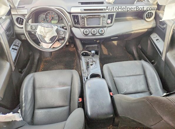 2T3BFREV7GW460262 2016 TOYOTA RAV4 Оранжевый Вид панели приборов