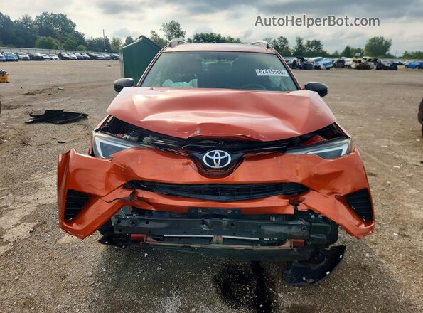 2T3BFREV7GW460262 2016 TOYOTA RAV4 Оранжевый Вид спереди