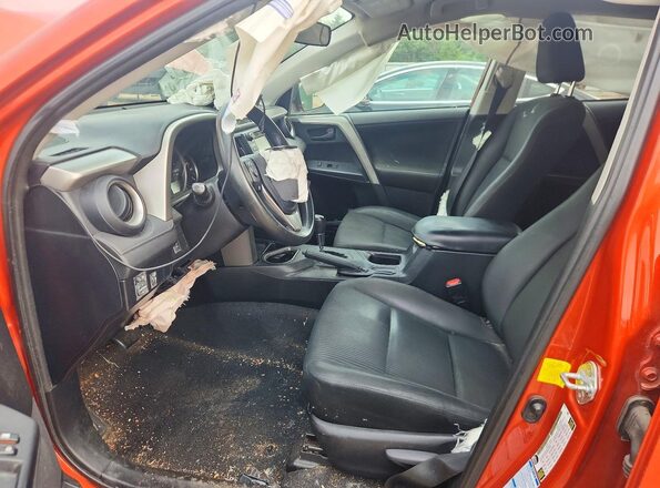 2T3BFREV7GW460262 2016 TOYOTA RAV4 Оранжевый Вид салона спереди