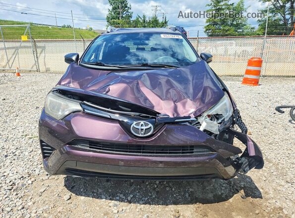 2T3BFREV7GW503692 2016 TOYOTA RAV4 Burgundy Front view