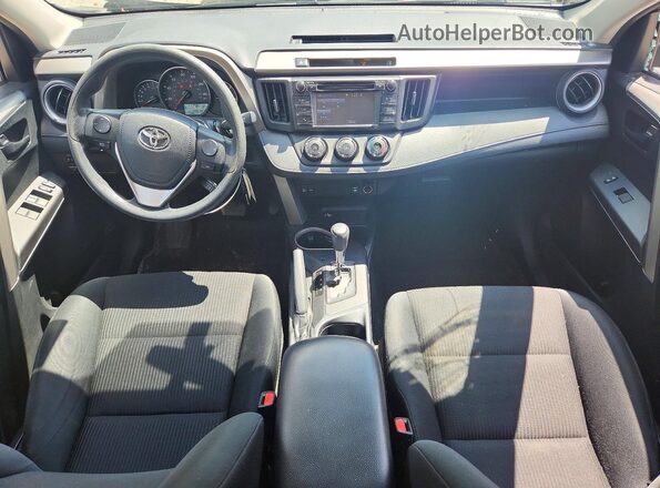2T3BFREV7GW503692 2016 TOYOTA RAV4 Burgundy Dashboard view