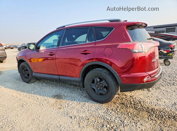 2T3BFREV7JW725950 2018 TOYOTA RAV4 Burgundy Rear left