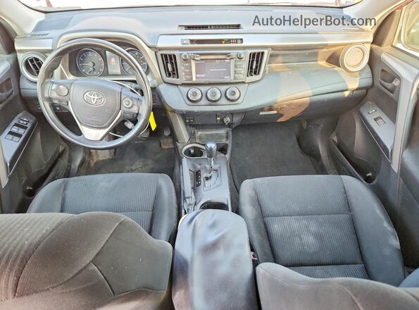 2T3BFREV7JW725950 2018 TOYOTA RAV4 Burgundy Dashboard view