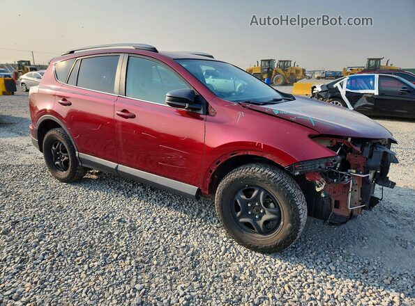 2T3BFREV7JW725950 2018 TOYOTA RAV4 Burgundy Front right