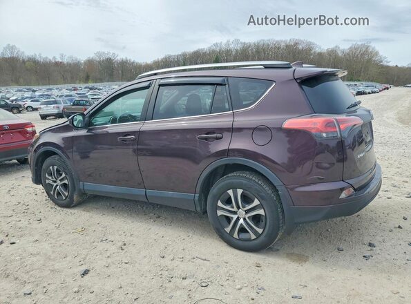 2T3BFREV7JW820587 2018 TOYOTA RAV4 Purple უკანა მარცხენა