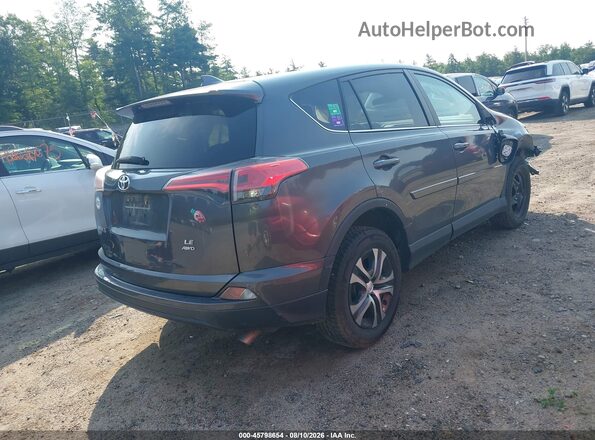 2T3BFREV7JW855243 2018 TOYOTA RAV4 Gray Rear right