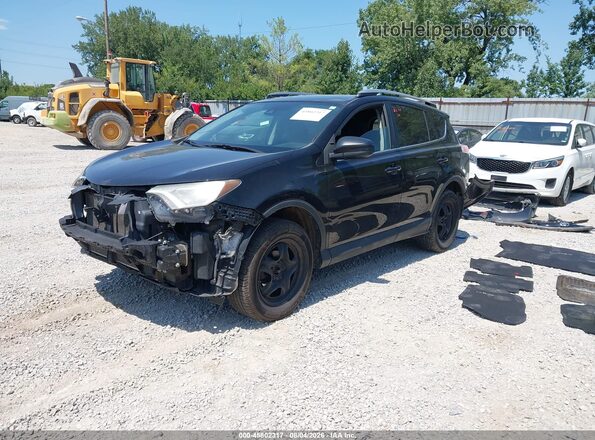2T3BFREV8HW603334 2017 TOYOTA RAV4 Black Przód lewy