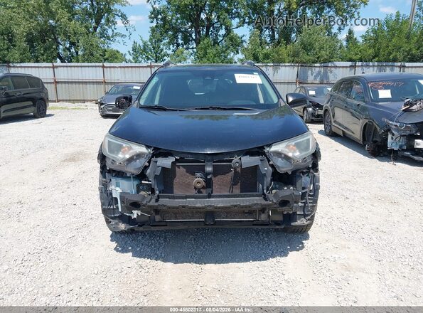 2T3BFREV8HW603334 2017 TOYOTA RAV4 Black Widok z przodu