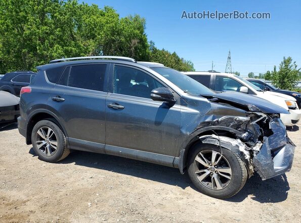 2T3BFREV8JW778026 2018 TOYOTA RAV4 Gray Przód prawy