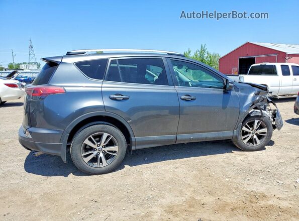 2T3BFREV8JW778026 2018 TOYOTA RAV4 Gray Tył prawy