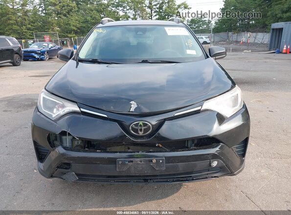 2T3BFREV8JW802681 2018 TOYOTA RAV4 Black Vista del cuadro de instrumentos