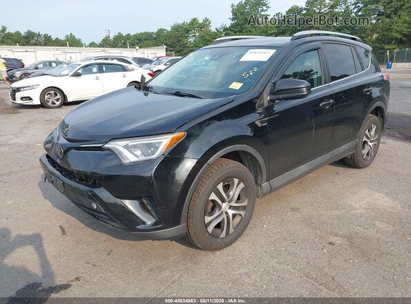 2T3BFREV8JW802681 2018 TOYOTA RAV4 Black Vista tres cuartos delantera izquierda