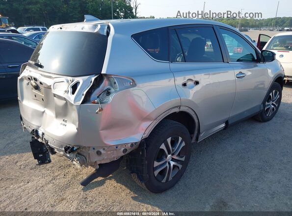 2T3BFREV8JW852514 2018 TOYOTA RAV4 Silver Հետևի աջ