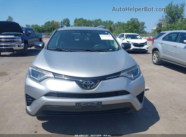 2T3BFREV9HW659475 2017 TOYOTA RAV4 Silver ხელსაწყოთა პანელის ხედი