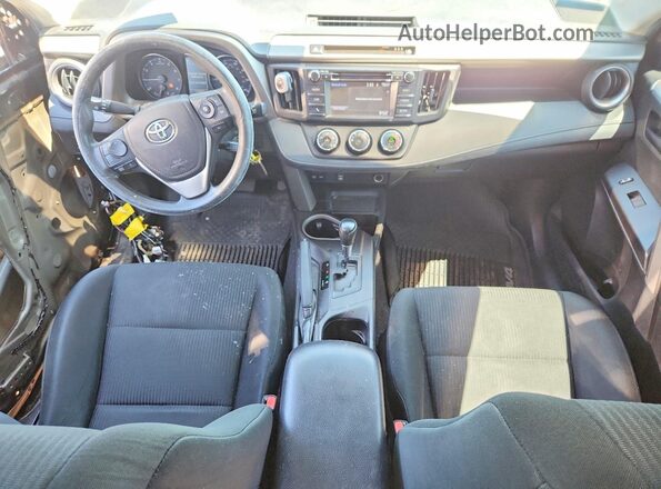 2T3BFREV9JW763471 2018 TOYOTA RAV4 Black Առջևի վահանակի տեսք