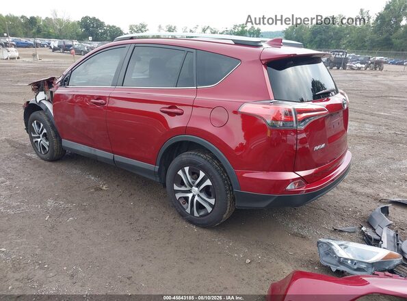 2T3BFREV9JW790671 2018 TOYOTA RAV4 Red უკანა მარცხენა