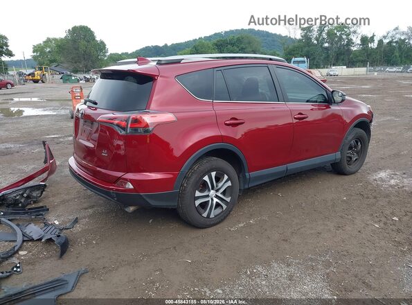 2T3BFREV9JW790671 2018 TOYOTA RAV4 Red უკანა მარჯვენა