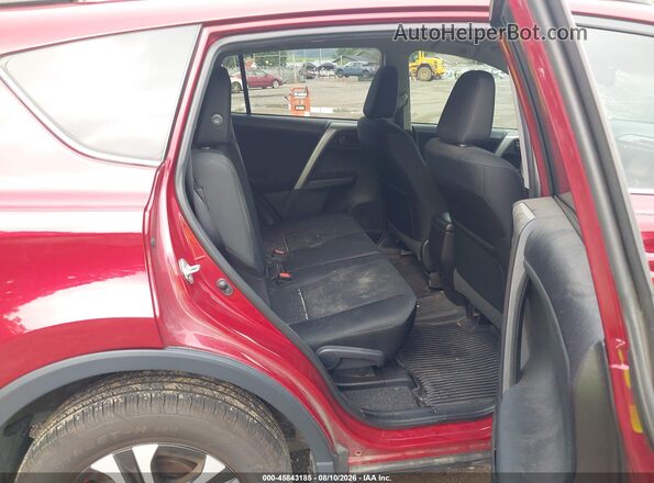 2T3BFREV9JW790671 2018 TOYOTA RAV4 Red VIN კოდის სტიკერის ხედი