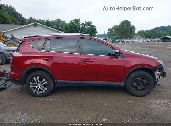 2T3BFREV9JW790671 2018 TOYOTA RAV4 Red სალონის 360-გრადუსიანი ხედი
