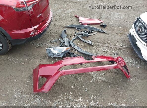2T3BFREV9JW790671 2018 TOYOTA RAV4 Red ხელსაწყოთა პანელის ხედი