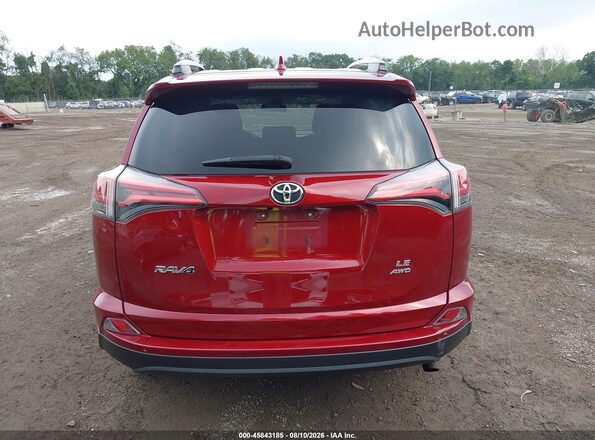 2T3BFREV9JW790671 2018 TOYOTA RAV4 Red 