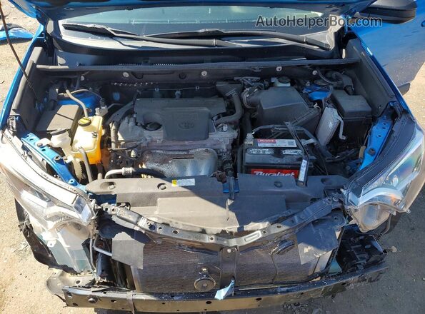 2T3BFREVXGW444072 2016 TOYOTA RAV4 Blue ძრავის განყოფილების ხედი