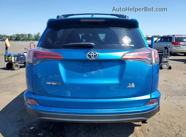 2T3BFREVXGW444072 2016 TOYOTA RAV4 Blue უკანა ხედი