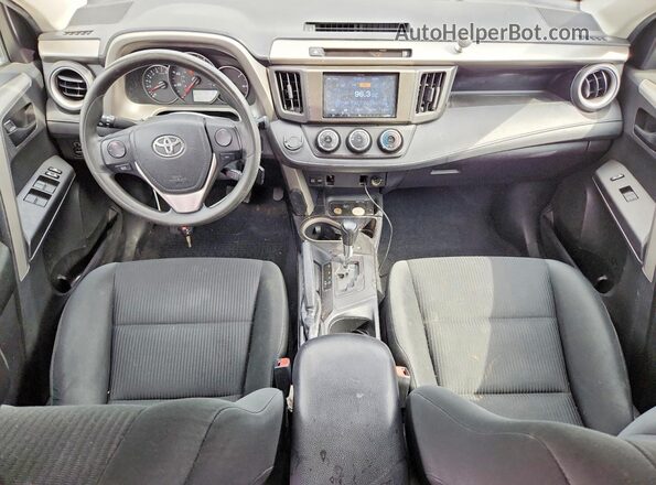 2T3BFREVXGW479677 2016 TOYOTA RAV4 Black Вид панелі приладів