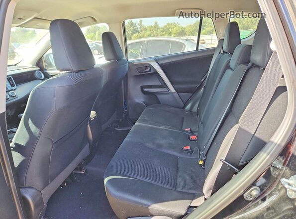 2T3BFREVXGW526688 2016 TOYOTA RAV4 Black Հետևի նստատեղերի տեսք