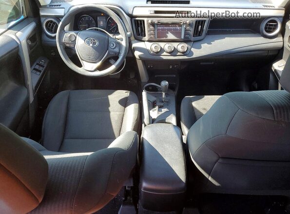2T3BFREVXHW638165 2017 TOYOTA RAV4 Charcoal Вид панелі приладів