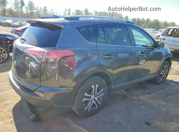 2T3BFREVXHW638165 2017 TOYOTA RAV4 Charcoal Задня права чверть