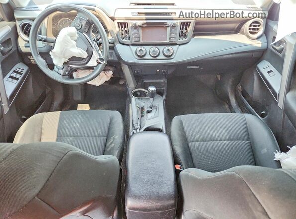 2T3BFREVXJW726543 2018 TOYOTA RAV4 Purple Dashboard view
