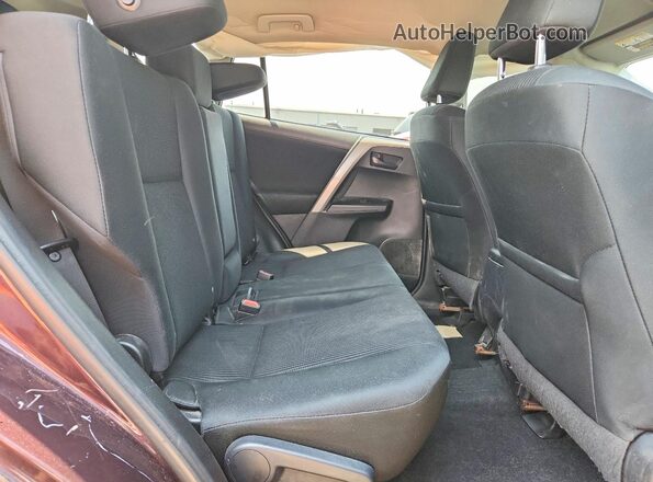 2T3BFREVXJW726543 2018 TOYOTA RAV4 Purple Rear interior view
