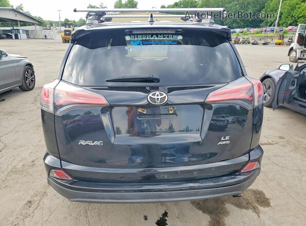 2T3BFREVXJW743276 2018 TOYOTA RAV4 Black Հետևի տեսք