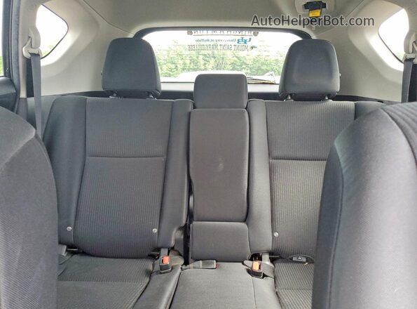 2T3BFREVXJW743276 2018 TOYOTA RAV4 Black Հետևի նստատեղերի տեսք